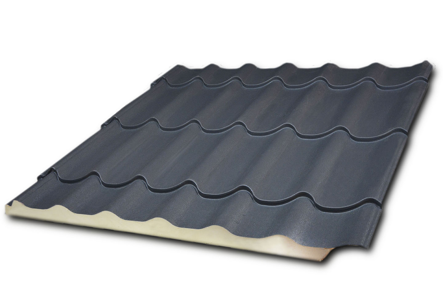 Panneau isolant toitures 2410x1200 mm ép.130 mm